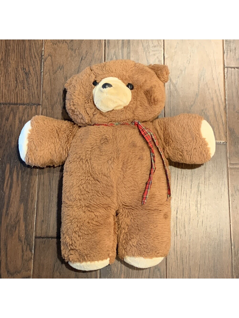 Vintage Atlanta Novelty Gerber Teddy Bear 21" Brown Stuffed Animal Plush
